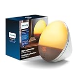 Philips Wake-up Light, farbige Sonnenaufgangssimulation, 20...