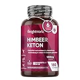 Himbeer Ketone - 6 Monate Vorrat - 1200 mg pro Kapsel - 180...