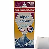 Bad Reichenhaller Alpen Jod Salz + Selen (500g Packung) + usy Block