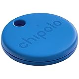 Chipolo ONE - 1 Pack - Schlüsselfinder, Bluetooth Tracker für Schlüssel, Tasche, Gegenstandsfinder. Kostenlose Premium-Funktionen. iOS und Android-kompatibel (Blau)