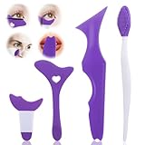 UWOBEFO 4 Stück Eyeliner Schablone für Anfänger Lidstrich...