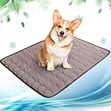NIBESSER Kühlmatte für Hunde Selbst Kühlende Hundematte Sommer Kühlkissen hundematte für Zuhause Unterwegs oder im Auto