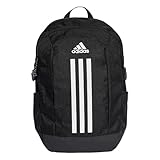 adidas Unisex Power Backpack, Black/White, One size