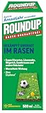 Roundup Rasen-Unkrautfrei Konzentrat, 500ml - Effektive Unkrautbekämpfung, Schonend für Rasen, Tiefenwirksamkeit, Nicht Bienengefährlich
