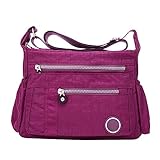 Tragetasche für Damen, elegant, leicht, lässig, Schultertasche, Geldbörse, Büchertasche, über der Schultertasche, a, Einheitsgröße