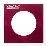 Kings Dart Backboard | Surround für Dartscheiben mit Ø 45 cm | Rot | 70x70 cm Standard