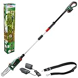 Bosch Home and Garden Akku Hochentaster UniversalChainPole 18 (Akku, Ladegerät, Karton, 18 Volt System, 2,5 Ah)