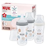 NUK Perfect Match Babyflaschenset | Ab 3 Monate | Passt sich...