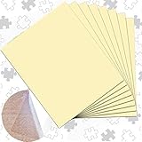 ENYACOS 16 Super Puzzle Kleber Transparent - Puzzle Saver Folie Selbstklebend - Optimal für 2 x 1000 Teile oder 4 x 500 Teile (8 Stück)