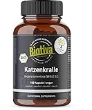 Katzenkralle Kapseln Bio - 150 Stück - Uncaria tomentosa...