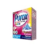 PUROX COLOR (6 WL) Waschpulver im Karton Antibakteriell Waschmittel 490 g