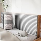 Wandpaneele Gepolstert, 2M Dick Antikollision Selbstklebend Wandkissen, 3D Wandpolster Selbstklebend,1.2 cm Wandverkleidung Bett,Dekoration, Isolierung for Schlafzimmer, Wohnzimmer (Grau, 15x200cm)