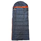 SOUK ONE Premium Kinderschlafsack Outdoor Camping Deckenschlafsack 3-4 Jahreszeiten für Kinder und Jugendliche (Grau, 70cm x 135cm)