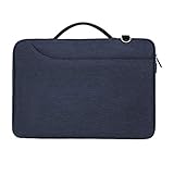 Jimenez Herren- und Damen Laptop Tasche, Notebook Liner Tasche, Universal Oxford Tuch Wasserdichte Tasche Dunkel Blau