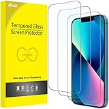 JETech Full Screen Schutzfolie für iPhone 13 mini 5,4 Zoll, 9H Panzer Schutz Glas Folie Displayschutz Hat Keinen Einfluss auf die Hülle, HD Klar, 3 Stück