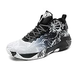 Moudn Basketballschuhe für Herren hohe Freizeitschuhe sportliches Gehen Mesh bequemer Sportschuh zum Laufen im Freien modischer leichter Sneaker