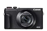 Canon PowerShot G5 X Mark II Digitalkamera (20,1 MP, 5-fach optischer Zoom, 7,5cm (3 Zoll) Display, klappbar, DIGIC 8, EVF, 4K, Full-HD, WLAN, Bluetooth, Blendenautomatik; Zeitautomatik), schwarz