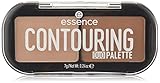 essence CONTOURING DUO PALETTE, Puder, Nr. 10 lighter skin, braun, sofortiges Ergebnis, matt, vegan, Mikroplastik Partikel frei, Nanopartikel frei (7g)