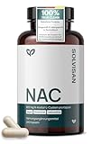 SOLVISAN - NAC 800 mg N-Acetyl-L-Cystein Kapseln - 200 Kapseln - In Deutschland produziert - Vegan, Laborgeprüft und ohne Zusatzstoffe