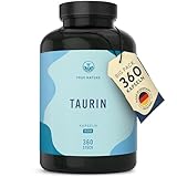 Taurin Kapseln - 2000mg Taurine hochdosiert - 360 Kapseln:...