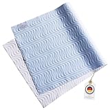 PROCAVE Stecklaken Premium 5-lagig, wasserdichter Matratzenschoner extrem saugstark und atmungsaktiv, wasserundurchlässige Matratzenauflage, Made in Germany, in 100x150 cm