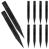 Parliky 16 Stück Retro Metall Räucherstäbchenhalter Kleiner Kerzenständer Räucherteller Kompakt und Langlebig für Zuhause und Büro