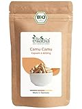 Bio Camu Camu Kapseln 100 Stück | Hochdosiert 84mg Tagesdosis | 100% natürliches Vitamin C | 100% ohne Zusatzstoffe in Rohkost-Qualität