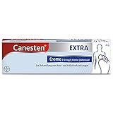 Canesten EXTRA Creme - zur Behandlung von Hautpilz und Fußpilz - schnell wirksam gegen alle relevanten Pilzinfektionen - mit Bifonazol - 1 x 20 g