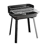 Barbecue-Holzkohlegrill, Haushalts-Schmorofen, rauchfreier elektrischer Innengrill, mit Deckel, Grill aus Edelstahl für Hinterhof, Camping, Boot, kleiner zusammenklappbarer Tischgr