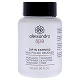 Alessandro Spa Dip In Express Nagellackentferner - Geruchlos Und Ohne Aceton, 50 Ml , (1Er Pack)