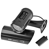GAOUTO 4 Stück Dummy Kamera, Attrappe Kamera CCTV, Dummy Überwachungskamera mit Blinkender LED Fake Sicherheitskamera, Kamera Atrappe Außen, Fake Kamera für Zuhause Büro Überwachung, Schwarz
