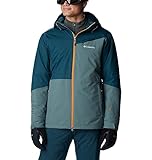 Columbia Men's Iceberg Point Ski Jacket, Metal, Night Wave, XXL