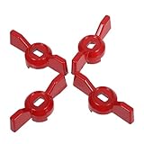 PAMINGONO 4Er Set Kugelhahn Griffe Für Den Außenbereich Gartenventil Griffe Absperrventil Kugelhahn Wasserhahn Universal