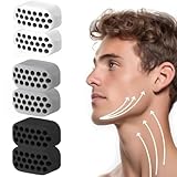 ZUWIJEQ Jaw Trainer, 6 Stück Jawline Exerciser und Kiefer Training, Kiefer Exerciser, Jawline Trainer Kiefer Exerciser Doppelkinn Trainers für Übungen Gesichtsmuskeln Männer Frauen