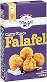 Curry-Kokos Falafel