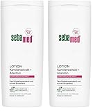 Sebamed Lotion 200 ml, Bodylotion für Männer und Frauen, für empfindliche und trockene Haut, feuchtigkeitsspendend und schnell einziehend, mit Kamillenextrakt und Allantoin (Packung mit 2)