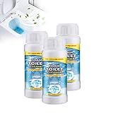 Rohrreiniger Extrem Stark, WC Reiniger Extra Stark, 2025 Neu Multifunktional Toilettenreiniger Urinsteinentferner Extra Starks, Für Küche Bad Badewannen Duschen Toilette Rohrabfluss (3PC)