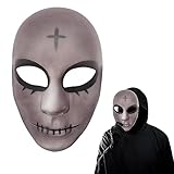 SPERMUOY Purge Maske für Erwachsene,Halloween Kreuz Masken für Erwachsene,Purge Paar Maske God Horror Killer Maske für Halloween Maskerade Kostümparty