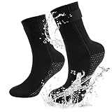 Ahaimy Neoprensocken, Tauchschuhe, Beachsocken, Beachvolleyball Socken, Wasserdichte Socken, Schwimmsocken, Neoprensocken Eisbaden, Für Schnorcheln, Surfen, Segeln, Universal Damen, Herren