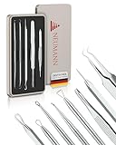 NEUMANN® Mitesserentferner-Set (rostfreier Edelstahl) zum...