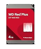WD Red Plus 4TB NAS 3.5' Interne Festplatte - 5400 RPM...