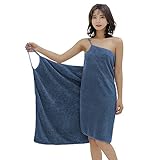 SJTJSPX Saunakilt Damen Saunatuch Weich Bademantel Sling Baderock Wrap Tragbar Badetuch Frauen Saunahandtuch Mikrofaser Duschtuch für Dusche Pool Spa Badezimmer(Geeignet für unter 60kg)