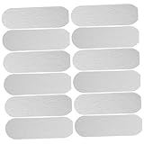 Veemoon 50 Stück Fußfeilen Ersatzpads Großes Fußfeilen Schleifpapier Zur Hornhautentfernung Strapazierfähige Austauschbare Fußpflege Zubehör Für Glatte Gepflegte Füße Im Alltag