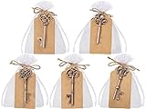 GoMaihe Gastgeschenke Hochzeit 50 Stück: 5 Stile Vintage...