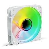 Sharkoon Lüfter Shark Mirror PWM RGB Reverse 120 x 120 x 25 mm weiß
