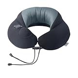 Aufblasbares Reisekissen, aufblasbares Nackenkissen U-förmig zum Schlafen, verstellbares Nackenkissen für Auto, Flugzeug, Zuhause, Zug, Outdoor-Reisen