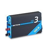ECTIVE - Wechselrichter 12V auf 230V CSI 3-300W Reine...