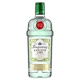 Tanqueray Rangpur Lime | Destillierter Gin | mit Zitrusfrische | aromatisiert | 5-fach destilliert auf englischem Boden | 41,3% vol | 700ml Einzelflasche