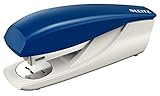 Leitz NeXXt Bürotacker, Für 30 Blatt, Ergonomisches Design mit Nachfüllanzeige, Inkl. Heftklammern, Blau, 55000035