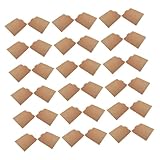 Zerodeko 100 Stück Briefumschläge aus Kraftpapier Vielseitige Cd Umschläge für Grußkarten Geld Kleine Dokumente für Hochzeiten Geburtstage Geschäftstreffen Praktische Aufbewahrungstaschen